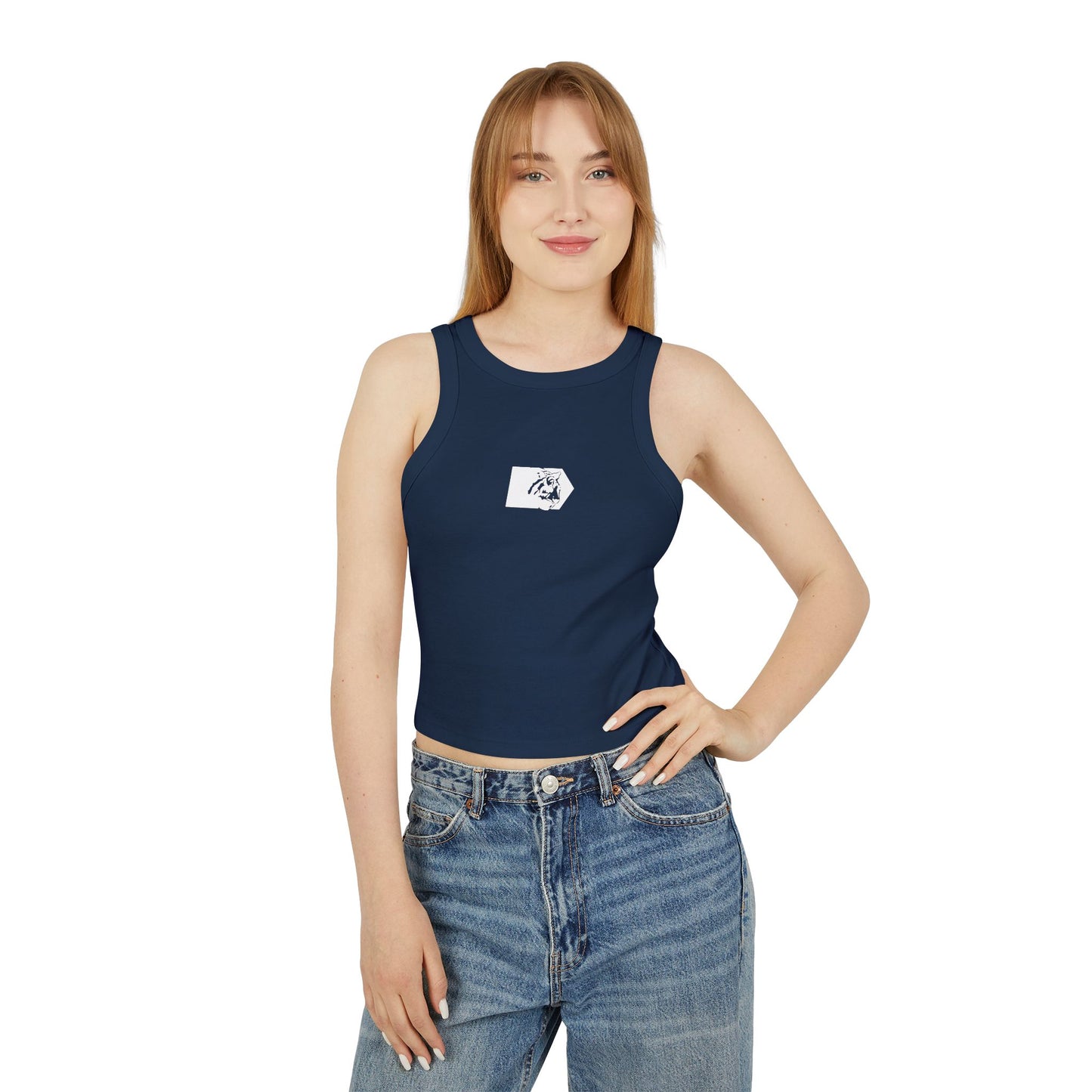 Women's Micro Rib Racer Tank Top