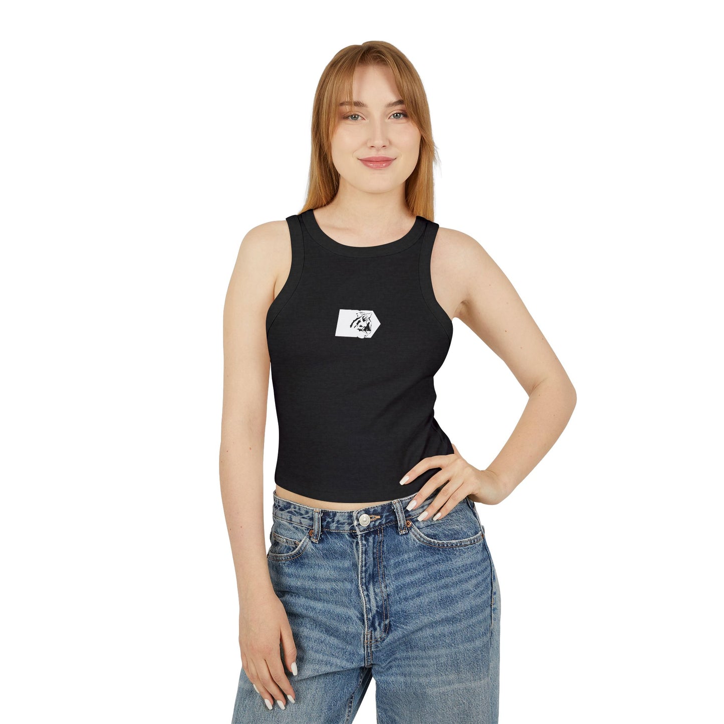 Women's Micro Rib Racer Tank Top